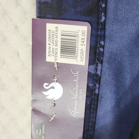 GLORIA VANDERBILT WOMENS JEANS AMANDA2.0  SIZE 10 SHORT NEW WITH TAGS - Picture 7 of 16